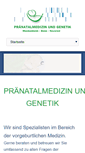 Mobile Screenshot of praenatalmed.de