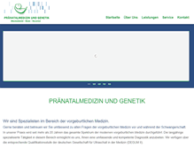 Tablet Screenshot of praenatalmed.de